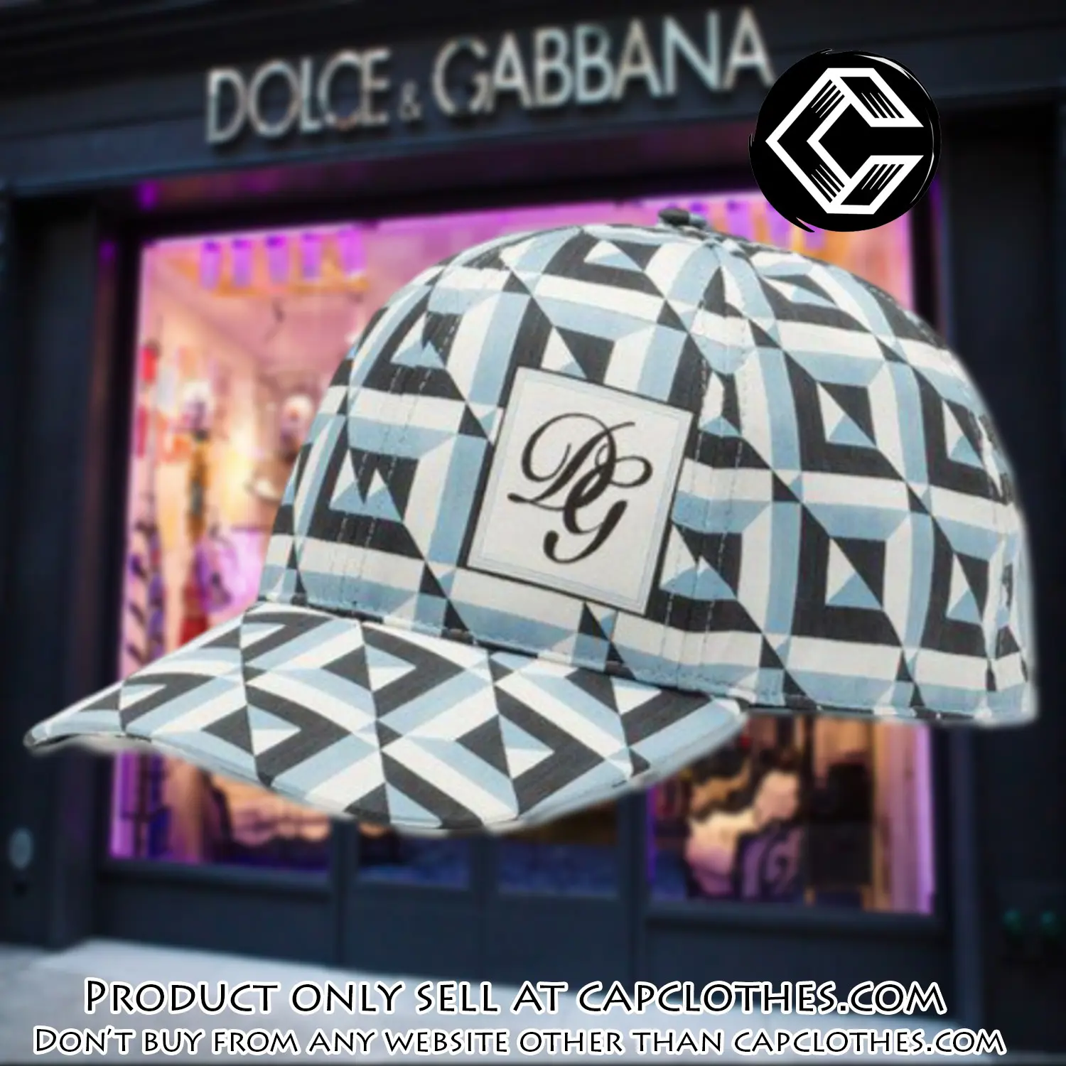 Dolce & gabbana luxury cap print 3d trending cap ctc1087 cc4539676